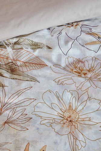 NEW Riviera Maison Everlasting Natural Cotton Quilt Cover Set - Picture 3 of 10