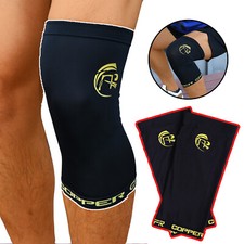 COPPER Knee Support Brace Compression Sleeve Sport GYM for Arthritis Pain Relief