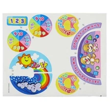 Replacement Stickers/Label Sheet for Fisher-Price Laugh & Learn Crawl Around Car