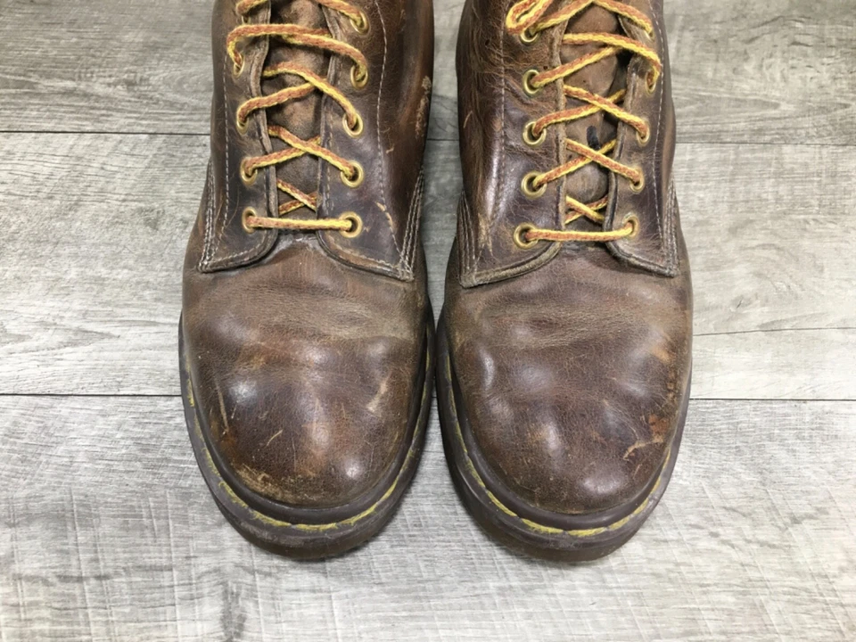 Botas de combate Dr. Docs Martens Doc 1460 con cordones punta suave para hombre UK 8 US 9 de colección Foto 4 de 4