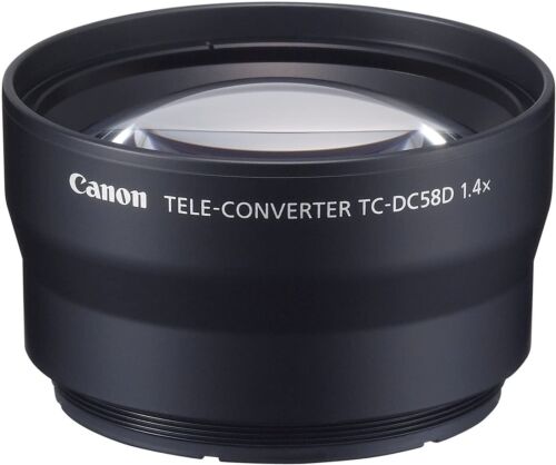 Canon TC-DC58D 1.4x Tele Converter Lens for G10/G11/G12/G1X Cameras (3152B001) - Afbeelding 1 van 1