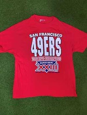 1988 San Francisco 49ers - NFC Champs - Vintage NFL Tee Shirt XL 