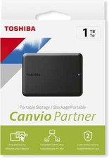 TOSHIBA Canvio Partner 1TB External HDD, Hard disk meccanico