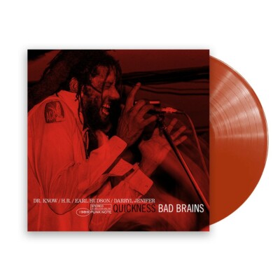 New Sealed BAD BRAINS QUICKNESS Ltd Ed PUNK NOTE Edition Red Vinyl LP X/1000