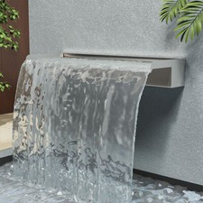600mm Stainless Steel Swimming Pool Waterfall Blade Fountain Cascade Fountain