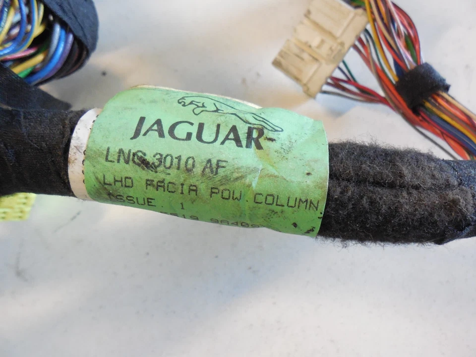 1998-03 Jaguar XJ8 XJR painel chicote de fios coluna de direção LNC3010AF - Imagem 2 de 4