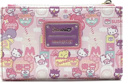 Sanrio-Loungefly Co-Branding Exclusive Coin Card Purse Figural Sanrio Characters