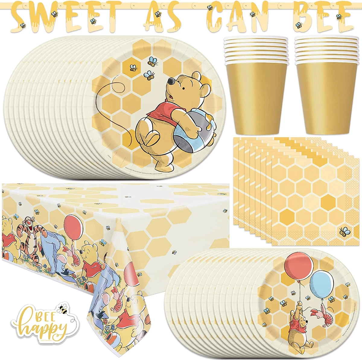 Winnie the pooh hotsell baby shower stuff