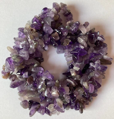 AMETHYST endlose Kette - Länge ca. 87-89 cm (* NEU *) - Bild 1 von 2