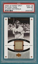2005 UD Sweet Spot Classic Materials Satchel Paige Game Used Pants #CM-SP PSA 10
