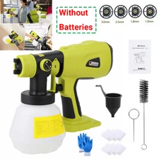 NEW Cordless High Pressure Spray Gun Airless Paint Sprayer For Ryobi 18V Battery