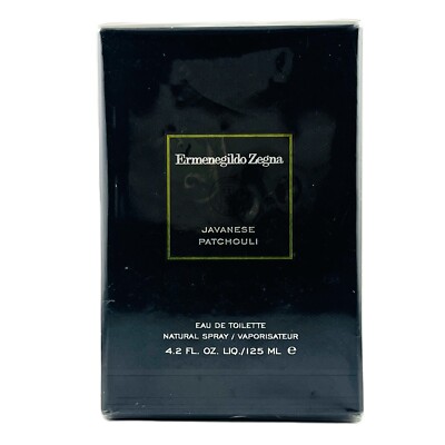 Ermenegildo Zegna Javanese Patchouli EDT 4.2fl. oz.New In Box Sealed