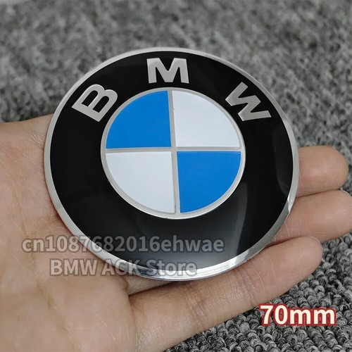 4PCS 56mm 60mm 65mm 70mm for BMW Car Wheel Hub Center Cap Aluminum Sticker - Picture 18 of 18