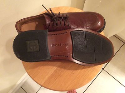 $198 COLE HAAN CHESTNUT LEATHER LACE UP SHOES SZ 10.5M NWOB  display picture 1
