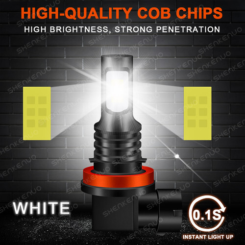 Faro LED alto/bajo + bombillas antiniebla 6000 k para Honda HR-V HRV 2016 2017 2018 - Imagen 12 de 15
