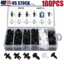 For Toyota Fixing Fastener Kit Car Bumper Fender Liner Push Type Retainer Clips