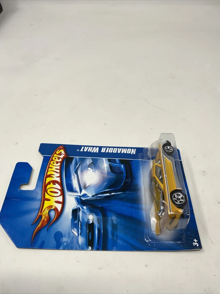 2006 风火轮 #211 黄色 Nomadder What 带 PR5 车轮 — 第 4/4 张图片