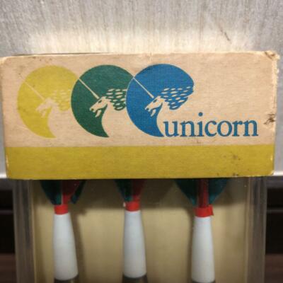 Vintage 1980 Unicorn Seigo Asada Affiliation Darts Steel 21g