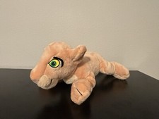 DISNEY PARKS THE LION KING 12" LONG YOUNG NALA CUB PLUSH OFFICIAL STUFFED ANIMAL