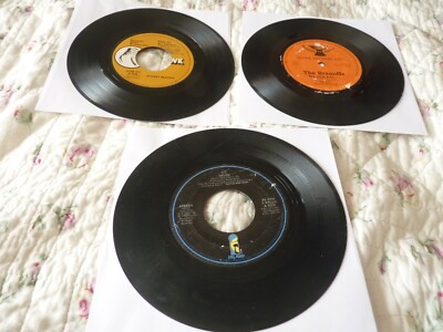 3 Irish 7'' singles Johnny McEvoy Rose Allendale Branoffs My Old Pal U2 US Desire