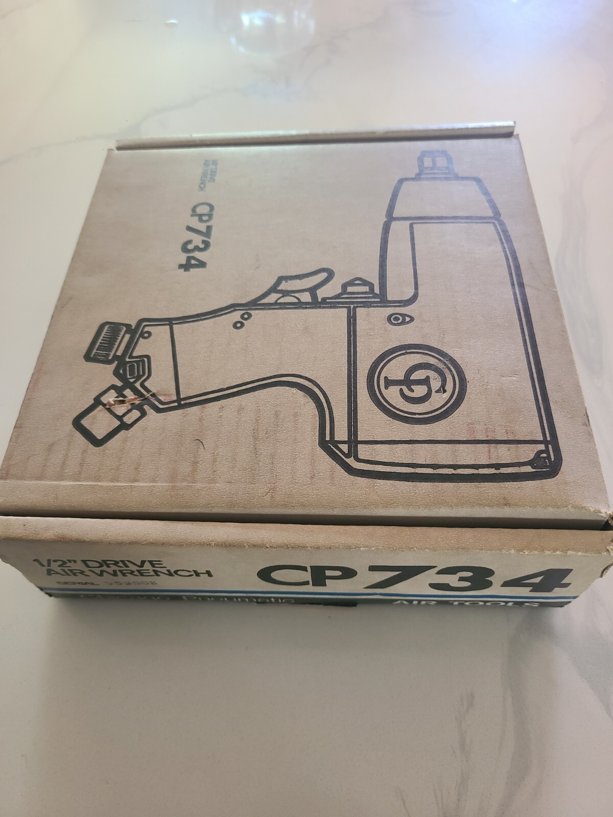 Chicago Pneumatic CP734 Impact Air Wrench Very Good for sale online eBay