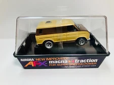 AURORA Rare AFX NOS New in Box Banded Magna-Traction FORD Van Brown / Dark Brown