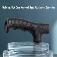 Precision-Made Walking Stick Cane Monopod Handle Adapter for Hiking Climbing