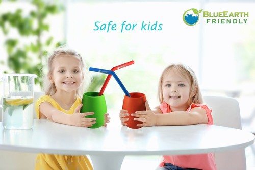 Eco-friendly Kids Drinking Cups| Reusable cups for adults & kids|FDA approved - Picture 6 of 9