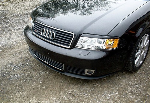 Für Audi A6 S6 4B Front Spoiler Lippe Frontlippe Frontansatz + Anbaumaterial - 第 3/5 張圖片