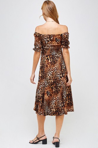Joyous Animal Print Dress - Picture 9 of 12