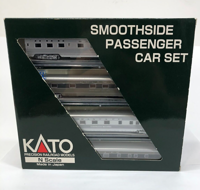 無料配達 Kato E (Set Set Car Passenger Smoothside #106-1401 Scale N 客車