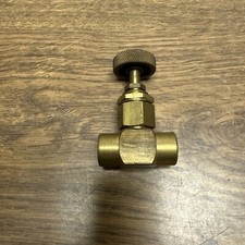 Generant,3002-4,Brass Needle Valve 1/4"