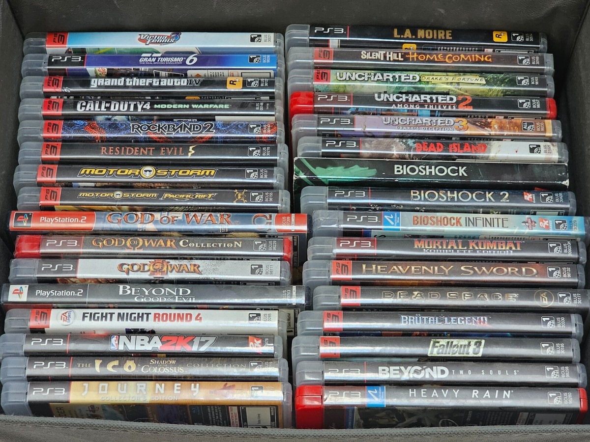 PS3 PlayStation Best Action/Adventure/Horror/Sports Games Pick and  Choose