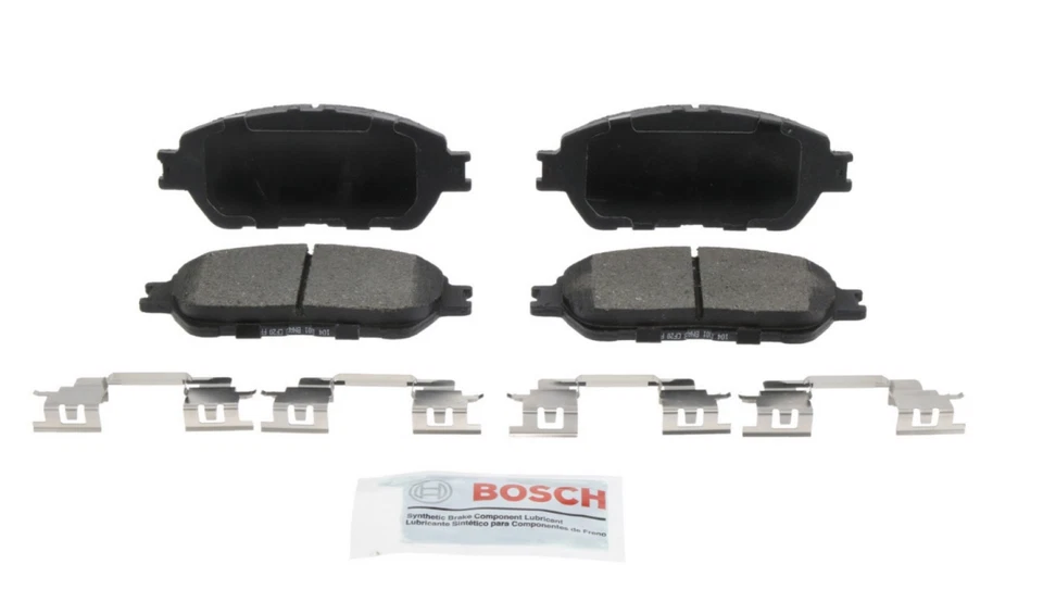 Juego de pastillas de freno de disco delanteras BOSCH para ES300 ES330 AVALON CAMRY SIENNA SOLARA TACOMA Foto 3 de 4