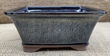 Medium Or Large Ceramic Bonsai Pot With Or Without Matching Tray Mixed Designs