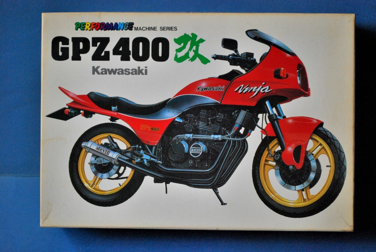 AOSHIMA/JAPAN 1/12 KAWASAKI GPZ400 (shark) PERFORMANCE MACHINE 