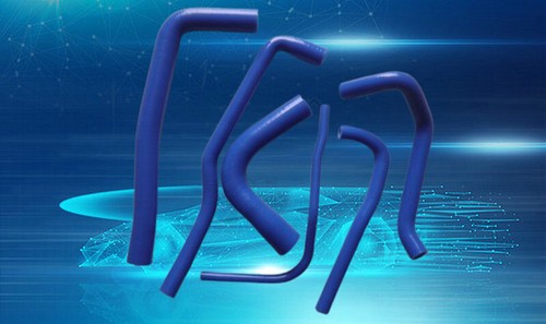 For SAAB 9000 AERO 2.3L B234 / 900/9-3 2.0L B204 Turbo silicone hose BLACK - Foto 2 di 6