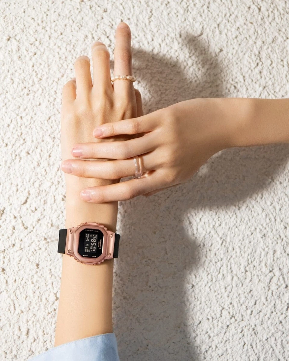 Casio gm 5600 hotsell rose gold