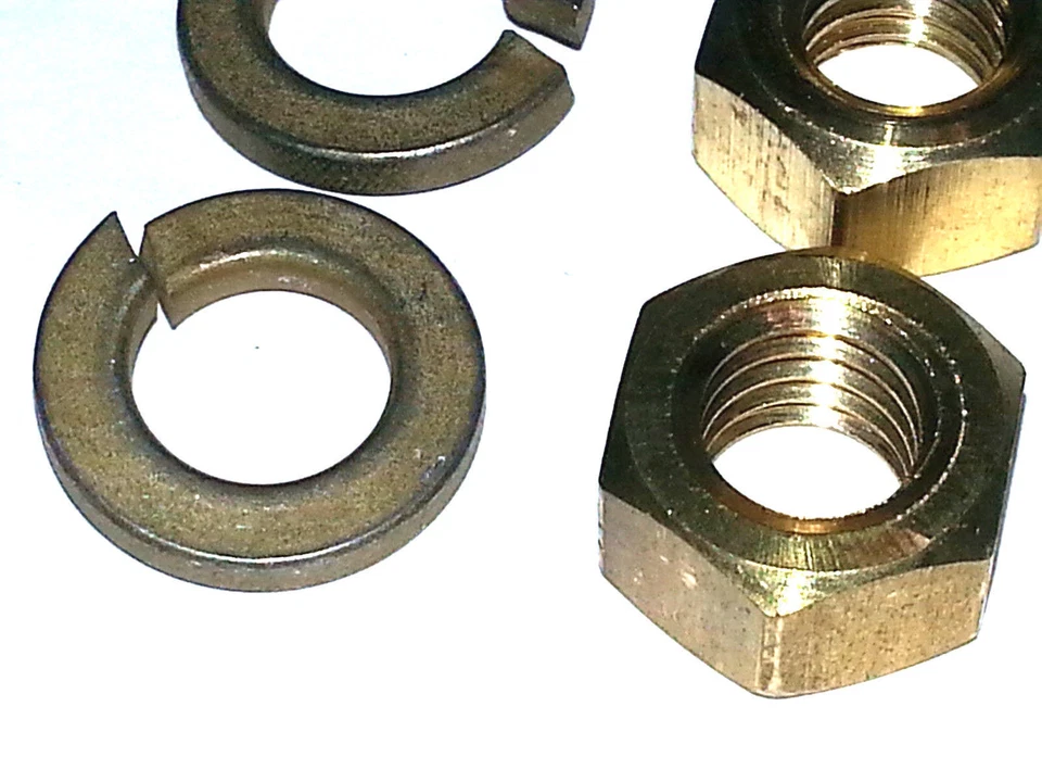 GM Chevy Pontiac Olds 3/8" Motor Escape Entrada Coletor Cabeça Parafuso Parafuso Parafuso 4 peças G - Imagem 2 de 4