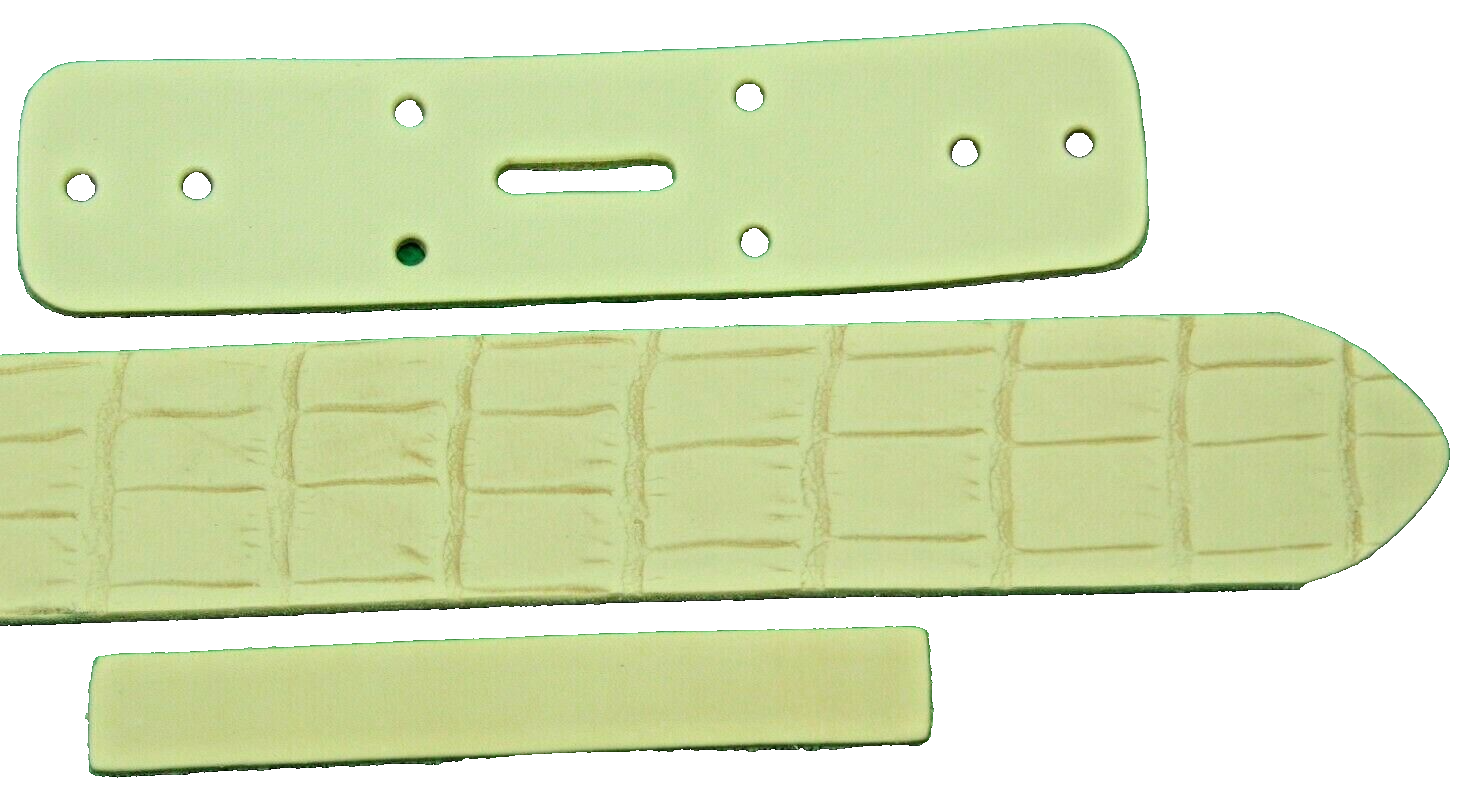 CROC 2 Embossed Leather Belt DIY Kit 120cm x 3.8cm with Free Shipping-image