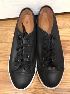 Frye leather lace up sneakers Clearance