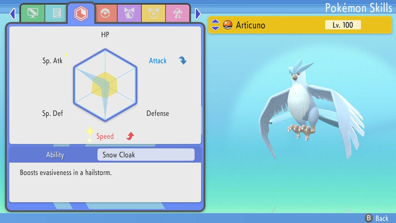 Shiny Articuno – HEPTAGON Studio 3D