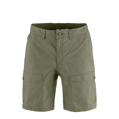 Fjallraven Abisko Hybrid Trail Shorts Laurel Green