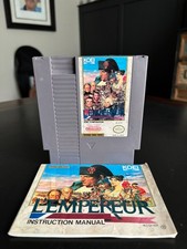 L'Empereur Nintendo NES Video Game Pak Cartridge + Manual