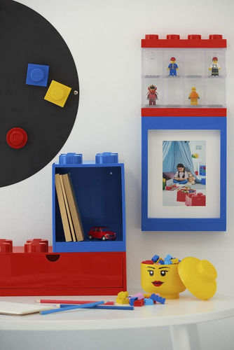 Room Copenhagen LEGO Minifigure Display Case, Stackable Storage