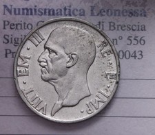 NL* VEIII 5 LIRE ARGENTO FECONDITA' 1936 XIV Eccellente conservazione * 7