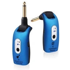 A9 Wireless Guitar System 2.4GHz Built-in Rechargeable Lithium Battery 270°Ro...