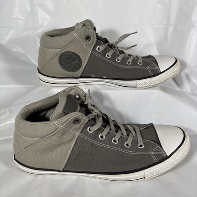 Converse All Star Chuck Taylor Gray/Olive Hightop Sneakers (Men s 12 Women s 14)