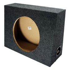 Single 12" Subwoofer Universal Standard Cab Truck Sub Box Enclosure Speaker