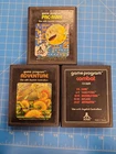 Atari 2600 Game Cartridge Lot Pac-Man Adventure Combat Video Game Collection